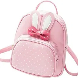 raez MART Women Anti Thief School Bags Backpack Girls Daily Backpack with Adjustable Strap (PINK)-picture-12