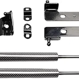 SECRET DESIRE 2x Front Bonnet Hood Strut Replace Parts for Nis Navara 2004-2018 Sturdy CarbonFiber Black|Motors|Parts & Accessories|Car & Truck Parts|Exterior|Hoods-image-37