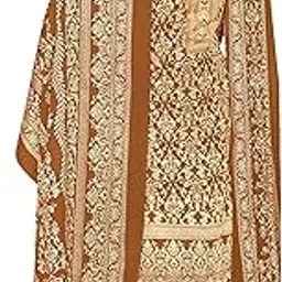 rosaniya Unstitched Woolen Pashmina Kashmiri Printed Winter wear suits for women with Shawl (NAFISAp5001_dress material for women_Dark Mustard Yellow)-picture-12
