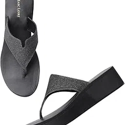 marc loire Women's Fashion Slipper Slip-On Wedges-picture-39