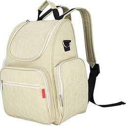 ZOOMELLA Mummy Bag Baby Nappy Bottle Packsack Rucksack Waterproof Tote Handbag Ivory-picture-16