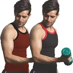 skipper Men's Cotton Vest - Classic Gym Vest - Pack of 2-picture-64