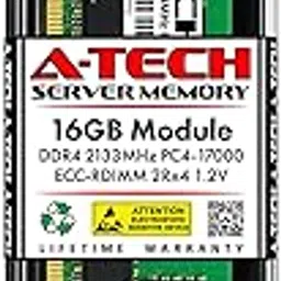 A-Tech 16GB RAM Replacement for HP 752369-081 | DDR4 2133MHz PC4-17000 2Rx4 1.2V ECC RDIMM Registered 288-Pin DIMM Memory Module-picture-14