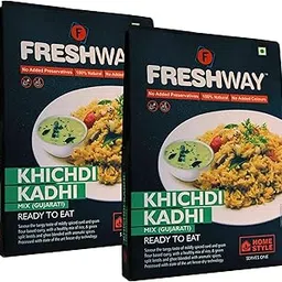 Freshway Ready to Eat Pack of 2 (Khichdi Kadhi Mix & Khichdi Kadhi Mix) Ready to Eat Freeze Dried with No Added Preservative & Colors-picture-11