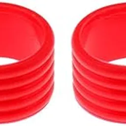 THE STYLE SUTRA®2 Pieces Badminton Tennis Racket Handle Fix Ring Protector Band Overgrip Red-picture-34