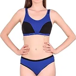 Women Stylish Cotton Bra and Underwear Set (JHA_Sports Sets_001_30pt)-picture-46