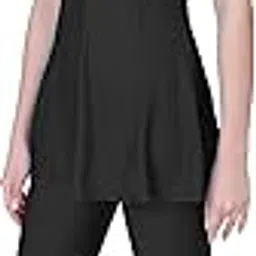 rol Reoutlook Women Half Sleeve Swimsuit with Capri One Piece Swimwear-picture-46