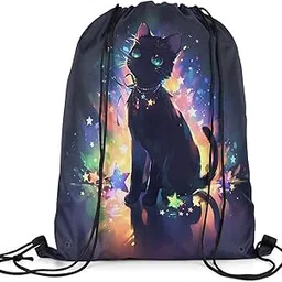 feelyou Horse Drawstring Backpack 13"x15.7" Galloping Horse Drawstring Bags-picture-48