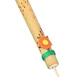 UJEAVETTE Bird Flute Handmade Thai Toys Classic Toy for Unique Children Toy Beginners Flute with Flowers-picture-23
