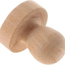 Nimmz Collection Handmade Polish Rubber-Stamp Handle Wood Craft DIY Stamp Accessories 3.8CM-image-93