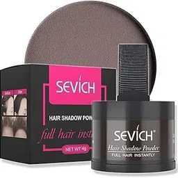 Hairline Powder For Men And Women, Instant Root Touch Up Color For Grey And White Hair Coverage, Hair Concealer - 4 Grams - Dark Brown-picture-23