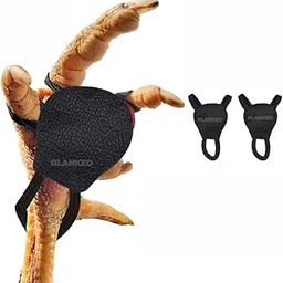 BLANKED Leather Feet Guard secures Your Roosters from Bumble Foot Disease, Providing Durable Protection, Comfort, and Support for Healthy, Safe feet (20 Pieces / 10 Pairs)-picture-18