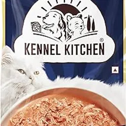 Kennel Kitchen Shreds in Gravy | Chicken with Tuna 70g | Wet Cat Food for Adult Cats and Kittens | Premium Cat Gravies with Natural Ingredients | Preservative Free-picture-18