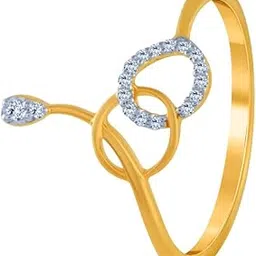 p.c. chandra jewellers 18k (750) Yellow Gold and Diamond Ring for Women-picture-39