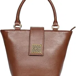 esbeda Structured Top Handle Handbag For Women-picture-38