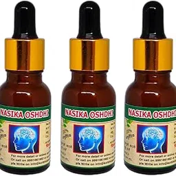 Surbhi Utpad 100% Pure Indian Breed Desi Cow Panchgavya ghee Nasal Drop 15 ml | For Kapha Dosha Problams (Pack of 3)-picture-52