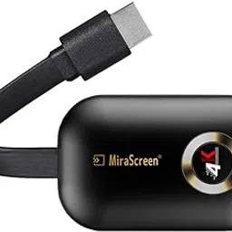 SmartSee HD Wireless Display Receiver 5G WiFi 4K 1080P Mobile Screen Cast Mirroring Adapter Dongle for iPhone Mac iOS Android to TV Projector Support Miracast Airplay DLNA No Switching (5G+2.4G)-picture-19