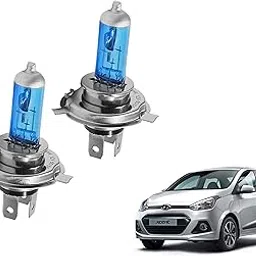 WolkomHome Car H4 halogen headlight bulb 12V 130/100W 5000K Cool Blue Headlights Lamp Light Bulb Replacement for Hyundai Xcent-picture-18