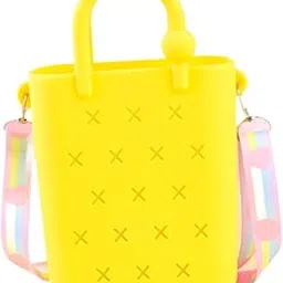 3xBeach Tote Bag Fashion Portable Open Hole Tote Bag Organizer Beach Holes Bag yellow bag|Clothing, Shoes & Accessories | Womens Handbags & Bags| Womens Handbags & Bags-image-5