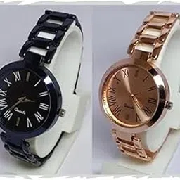 frozil Analog Multicolor Round Dial Combo Womens and Girls Watches for Women and Girl Pack of 2-picture-26