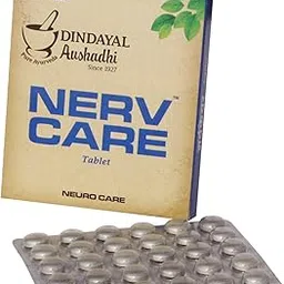 Dindayal Aushadhi Nervcare Tablet - 60Tablets | Ayurvedic Nerve Pain Killer Tablet - Relief from Slip Disk, Neck and Waist Pain | Pain Relief Ayurvedic Medicine for Men and Women-picture-12