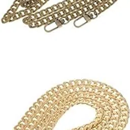 ZOOMELLA 2 Pieces Replacement Chain Strap Purse Handbag Handle Shoulder Bag-picture-29