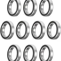 XERZO | 6803-2RS | 10 Pieces | Z3 V3 HQ | 17mm ID x 26mm OD x 5mm Width | High Speed, Double Rubber Seals, Chromium Steel Ball Bearing-picture-34