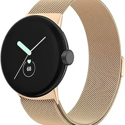 Tobfit Metal Strap for Google Pixel Watch 3 41mm / Pixel Watch 2 / Pixel Watch Straps (2024/2023/2022)-picture-30