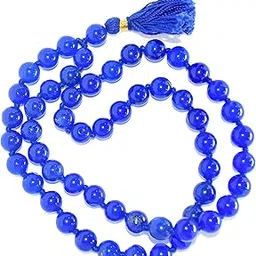 Blue Agate Hakik Mala-picture-28