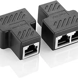 Aargo Tech lan splitter rj45 splitter Ethernet splitter 1 to 2 Femal Lan Coupler for Cat5, Cat5e, Cat6, Cat7 Laptop, Router, Personal Computer,Modem Server-picture-11