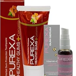 Purexa Herbal Gum Serum Toothpaste | Daily Protection Against Gum Problems | Bleeding Gums | Maintains Oral Hygiene With Strong Teeth & Fresh Breath (Toothpaste & Gum Serum, 30 ML)-picture-10
