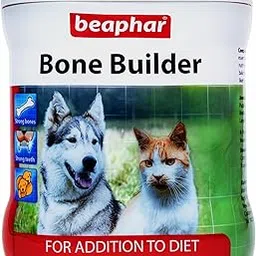 Beaphar Bone Builder Powder with Calcium | Strong Bones and Teeth | Dog and Cat Food Supplement 400 g, Pack of 1-picture-15