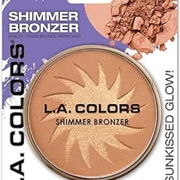 L.A. COLORS Shimmer Bronzer, Bronze, 12 g image 1