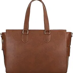 TERO - Laptop & Travel Tote Bag for Women | 15.6 Inch Vegan Leather Laptop Bag | Work Tote Bag with detachable Laptop Sleeve | Professional Bag-image-8
