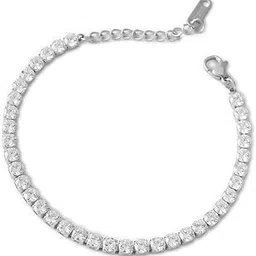 palmonas Diamond Affair Bracelet for Women - Gift for Girls & Women | Waterproof & Anti-Tarnish Bracelet-picture-35