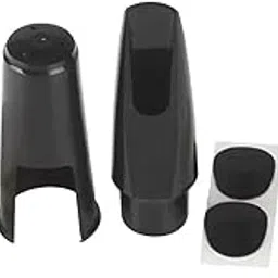 5pcs Set Saxophone Mouthpiece+Clip+Clip Cap+Reed+Dental Pad for Alto/Tenor/Soprano Sax Musical Instrument Accessories(107mm)-image-13