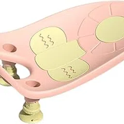 SNAPPSY Baby Bath Seat Seat Pad Nonslip Toddlers Bath Seat for Infant Boy Girls Baby Pink-image-42