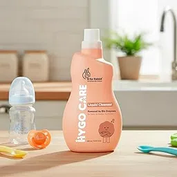 R for Rabbit Hygocare Baby Liquid Cleanser 500 ml Anti-Bacterial Kills Residue-Free Eco-Friendly Bio-Enzymes Supports Healthy Sensory Exploration Cleanser for Bottles, Nipples, Toys-picture-14