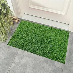 Cread Craft Artificial Grass Mat | Green Lawn Floor Carpet Living Room|Home and Kitchen Floor Mat|Outdoor Carpet Waterproof (Natural Green), Artificial Grass(1.5X4 FT) 20 MM DensityCC-42-picture-31