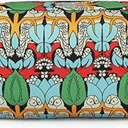 THE KALA SHOP Woman Makeup Pouch/Utility Pouch/Storage/Travel Pouch in Beautiful owl Print-picture-47
