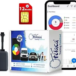 FETACA® EC08 Wired Hidden GPS Tracker Free 12-Month 4G Data SIM and Software Subscription with Real-Time Live Location Tracking with More Than 20+ Features, AI Alerts - Engine On/Off for Car & Bike-picture-14