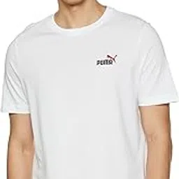 puma Men Cotton Solid Regular Fit Tees-picture-53