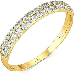 joyalukkas 22k purity gold black and white collection women ring-picture-47