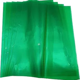 CRAFTWAFT Transparent Cellophane Sheets 20X30 Inch For Gift Packing, Baskets Hampers, Flowers Bunch Wrapping (Green, 50)-picture-25