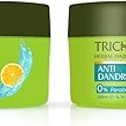 Trichup Anti-Dandruff Herbal Hair Cream - Enriched with Neem, Rosemary, Lemon & Tea Tree Oil - Fights Dandruff, Soothes the Itchy and Flaky Scalp (200ml) (Pack of 2)-image-70