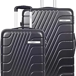 luggero Eternal Light-Weight & Durable Polycarbonate Dark Grey Unisex Hard Luggage|Set of 2 (L+S)|8 Smooth Spinner TPV Wheels| Outer Combi Lock | Trolley Bag-picture-24