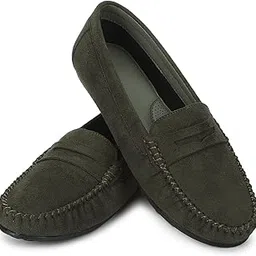 yoho Bliss Comfortable Slip On Formal Loafer for Women | Stylish Fashion Moccasins Range | Cushioned Footbed Finish | Flexible | Style & All-Purpose | Formal Office Wear Shoe image 1