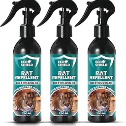 EcoShield Rat Repellent Spray (200ML) for Home | Made of Peppermint & Thyme Oils | 100% Natural Rat Repellent Spray for Car & Bike | Keep Away Rats from Home | Safe for Kids & Nursing Mothers | Pack of 3-picture-40
