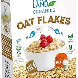 Natureland Organics Oat Flakes 250 Gm - Healthy Organic Oats-picture-31