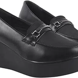 hvnly by shoetopia HVNLY Heel Loafers for Women Comfortable | Premium Luxury Slip-On Footwear for Office & Casual Outfits-picture-47
